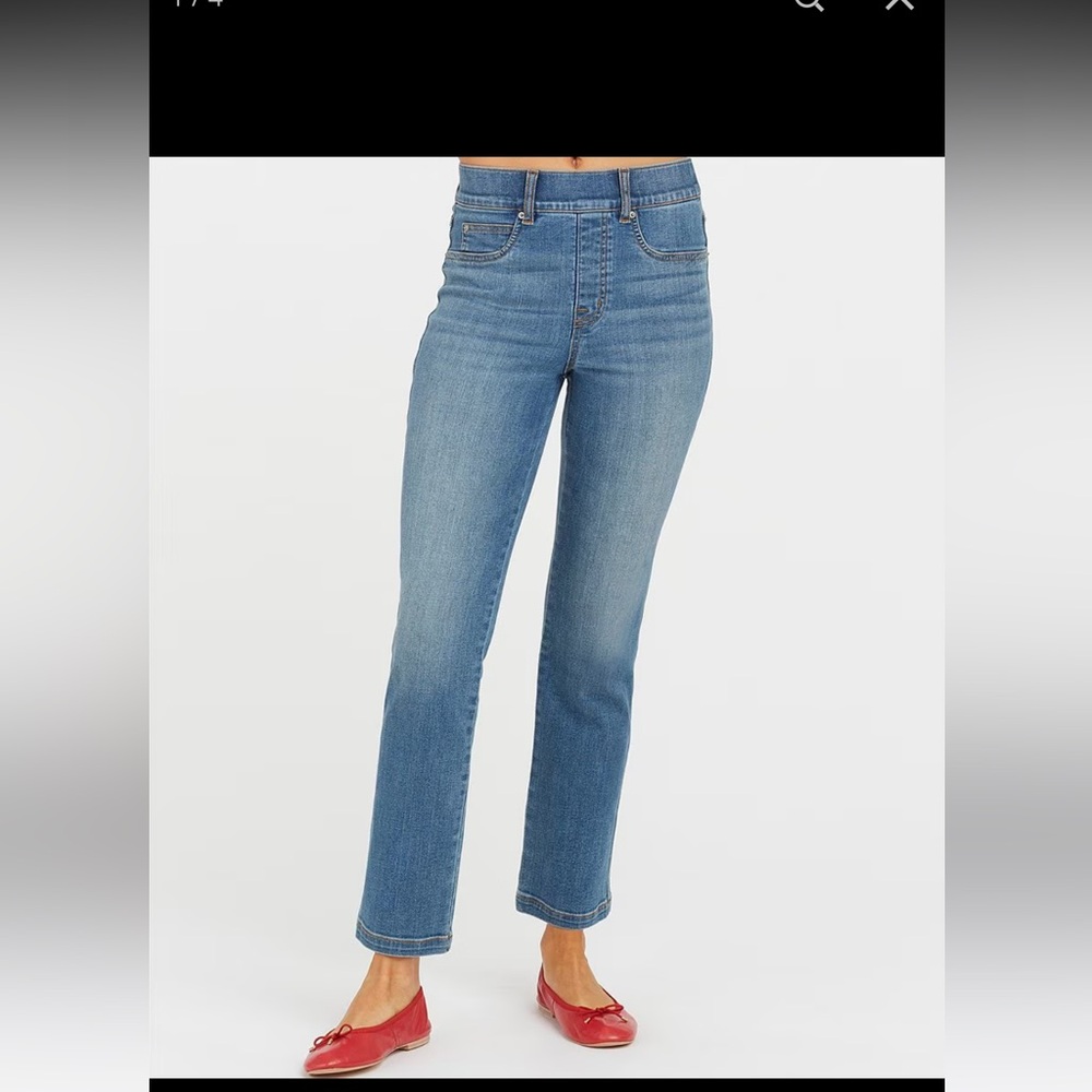 Spanx
Straight Leg Stretch Denim Jeans size M